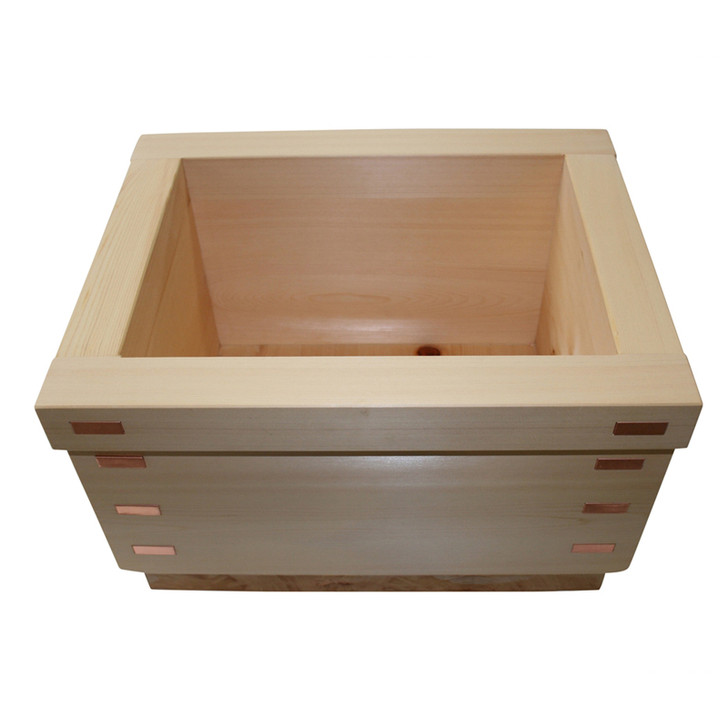 Hinoki Foot Bath Tub - Box Type