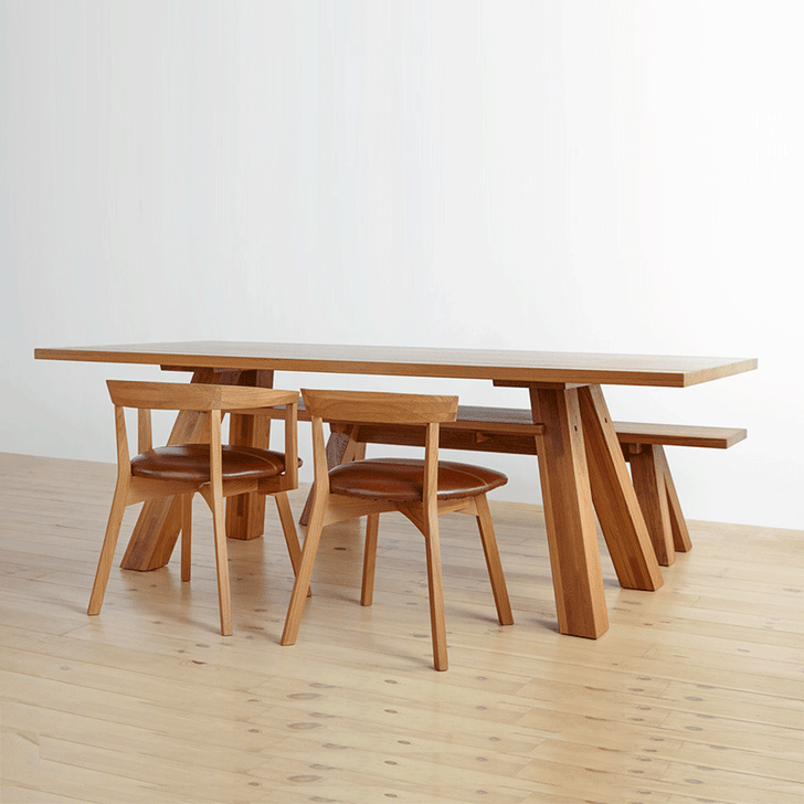 PURO Arm Chair - Myanmar Teak
