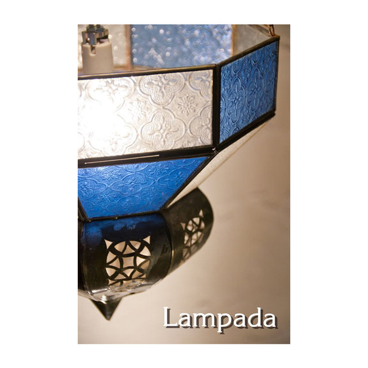 LAMPADA Morocco Glass Pendant Light  XMR13 