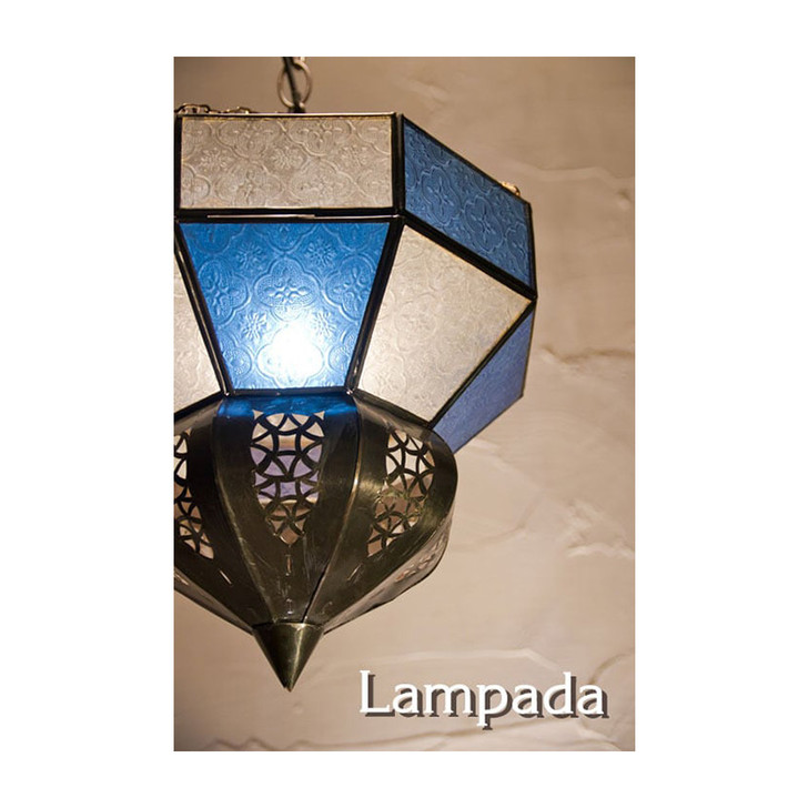 LAMPADA Morocco Glass Pendant Light  XMR13 