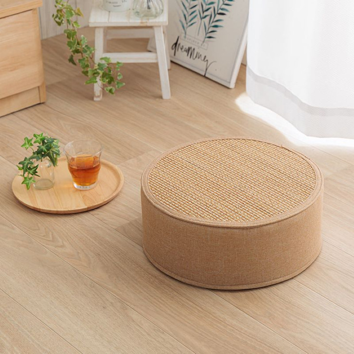 IKEHIKO Lila Bamboo Round Stool 