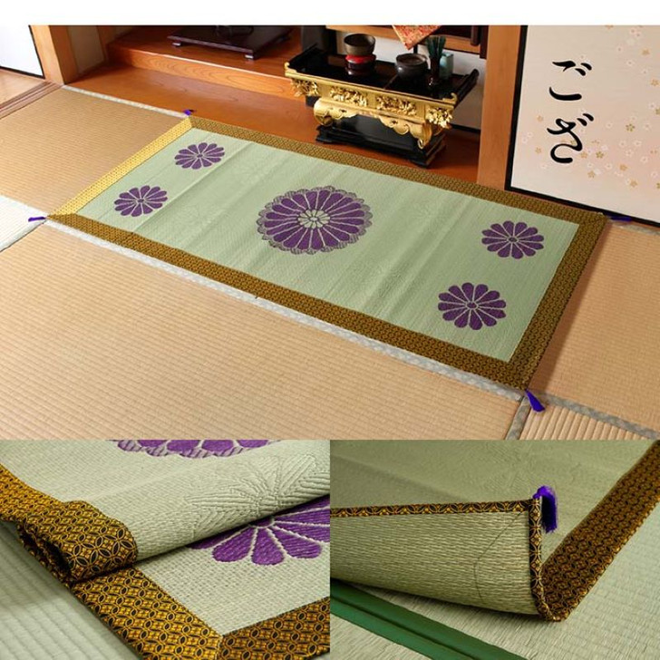 IKEHIKO Igusa Cushion and Mat Set