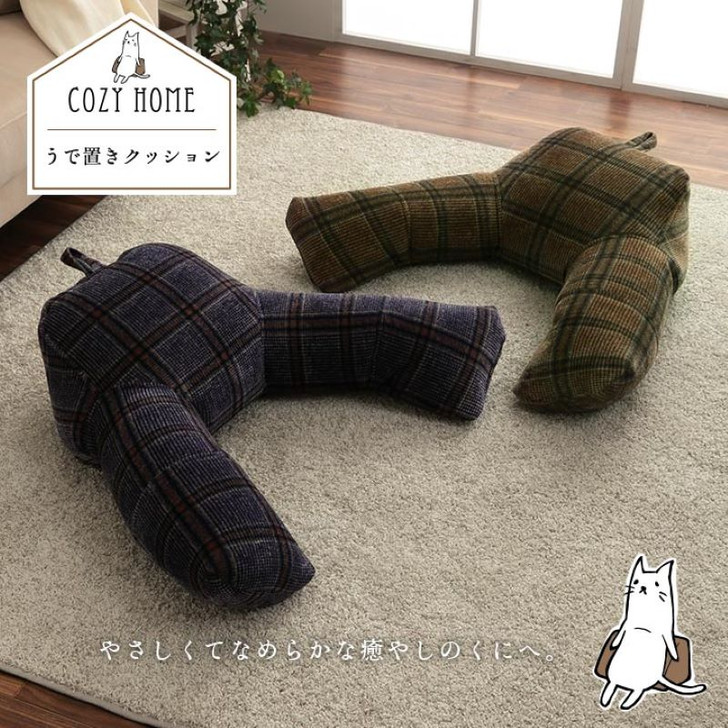 IKEHIKO Charis Armrest Floor Cushion