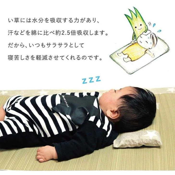 IKEHIKO soi-ne Igusa Sleeping Mat and Pillow Set