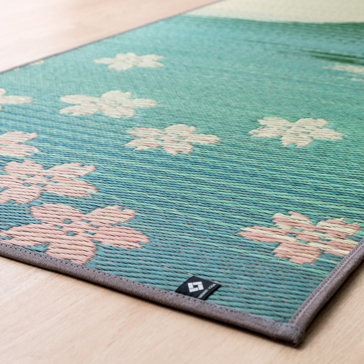 IKEHIKO Sakura Fuji Rush Tatami Yoga Mat