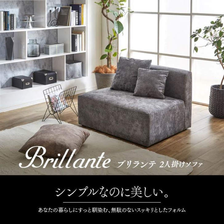 IKEHIKO Brillante 2 Seater Sofa