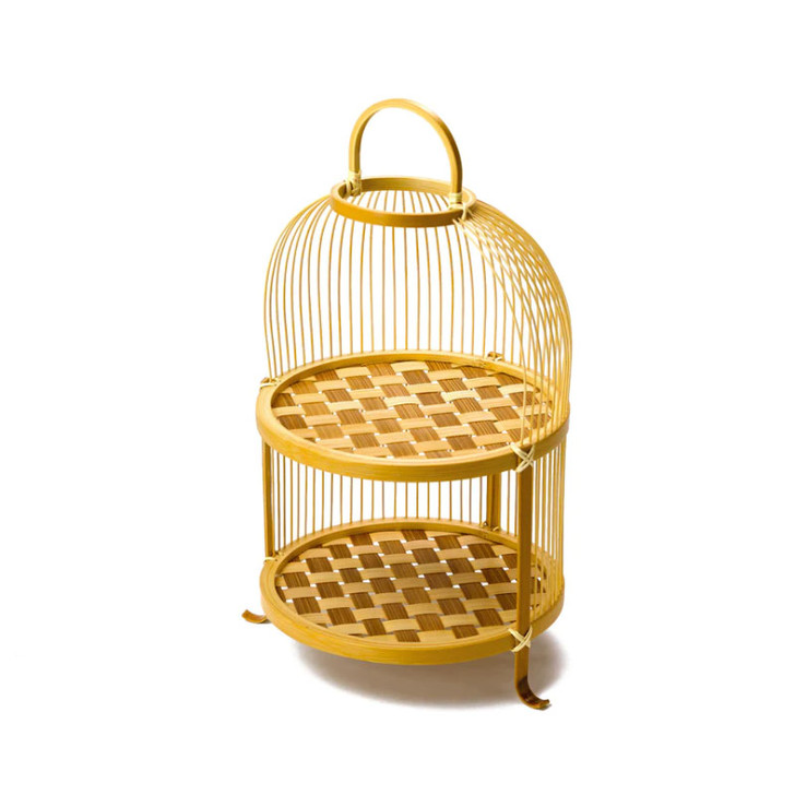 YOUBI Bamboo afternoon tea basket