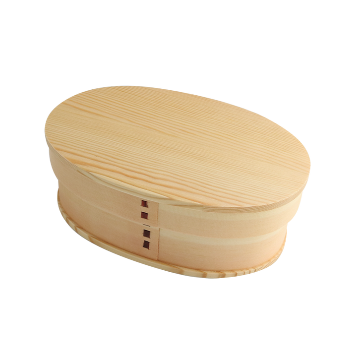 WAKACHO Magewappa Bento Box Single Tier Small Natural