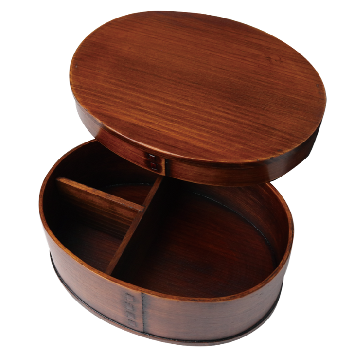 WAKACHO Magewappa bento box Oval one-tier Suri lacquer