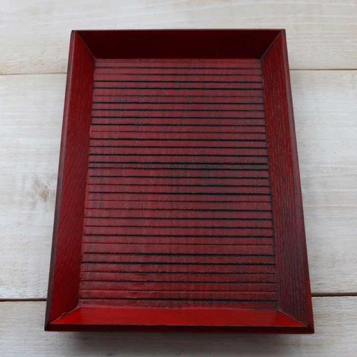 WAKACHO Wooden Multi Tray Red