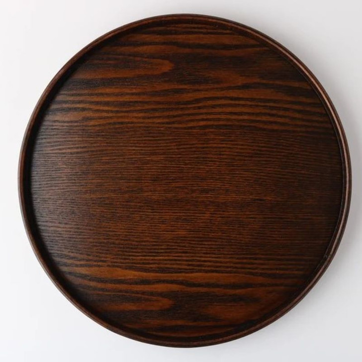 WAKACHO Circle Tray Brown