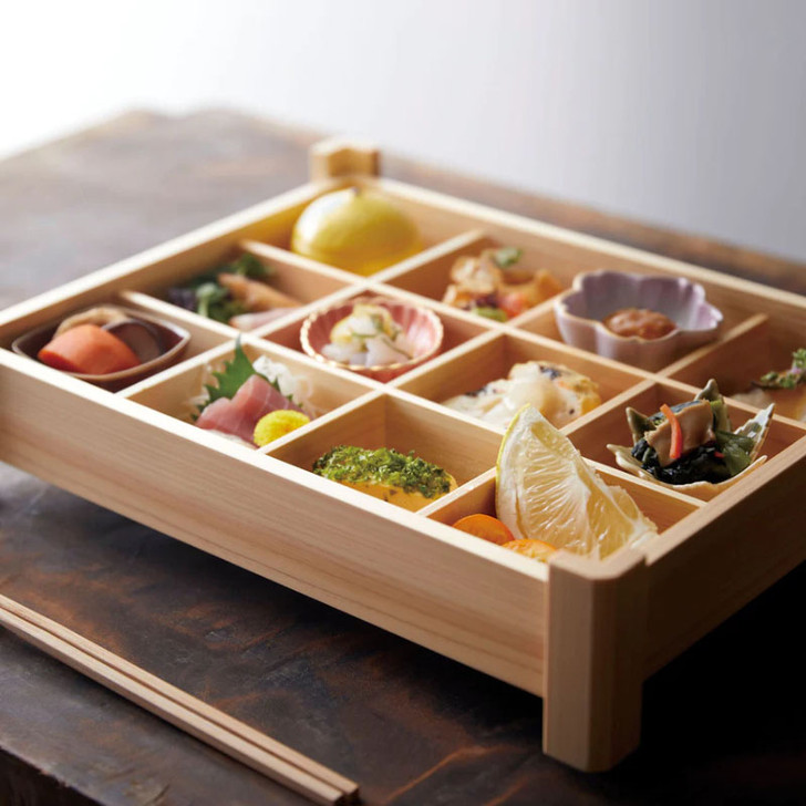 YOUBI Shiraki 12-part  bento box