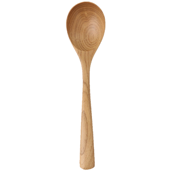 WAKACHO Chestnut Wood Curry Spoon Round