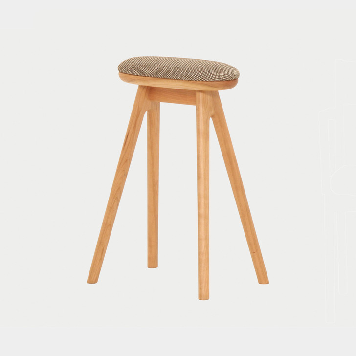 Nagano friendly coupé kitchen stool / SC338-1S