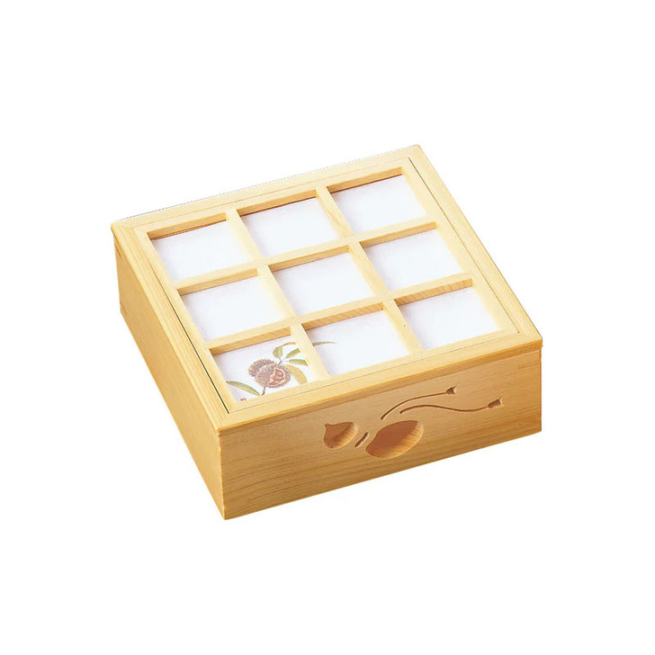 YOUBI Hinoki watermark cooking box (gourd) 