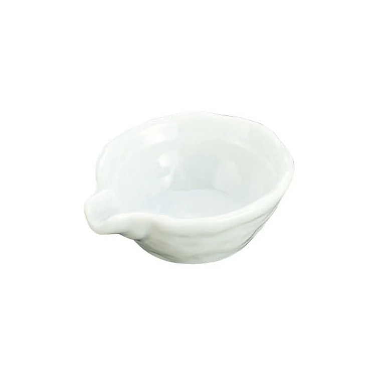 YOUBI Candy glaze with one-sided bowl (white)