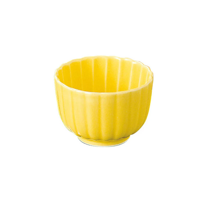 YOUBI Chrysanthemum-shaped bowl (yellow)