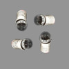 Image of four 12-volt Round Screw Bulbs (MH621)