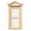 Dollhouse Miniature Single Bonnet Window (HW5060)