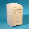 Dollhouse Miniature Unfinished 1.5" Cabinet (HW14401)