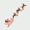 Santa Sleigh with Reindeer (MUL5523)
