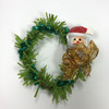 Dollhouse Miniature Santa Christmas Wreath (SMSSC740D)