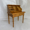 Image of Dollhouse Miniature Oak Student Desk (AZT4285)