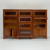 Lawyer's Bookcase Set (AZT6869); side by side (some doors open)