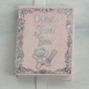 NI218 - Dollhouse Miniature Baby Book (pink cover)