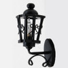 Ornate Wrought Iron Coach Lamp (MH1026); shown unlit