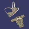 Lacey miniature (1:12 scale) bra and panties in nude color