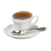 Cup Of Coffee On Saucer with Spoon (CB172)