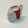Hand-painted miniature Santa mug