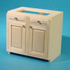 Range/Sink base cabinet kit (shown assembled)