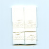 SMSBA222W - White Towels w/White Trim