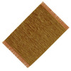 Sandy tan colored area rug