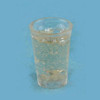 Dollhouse miniature glass of water (plastic )