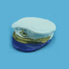 Miniature sailor's cap (blue background)