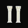 Miniature flat back column applique (package of 2) from Unique Miniatures (A18)