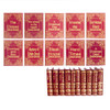 Charles Dickens Book Set (NI134) in one-inch (1:12) scale dollhouse miniature