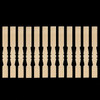 Image of 12 Flat Balusters (HW7207)