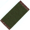 Small Woven Rug, Brown and Green (HWRS417L)