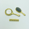 Mirror/Brush/Comb Set, Gold Color (IC2590)