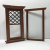Dollhouse miniature Westfield Single Window (706WND)shown with interior frame