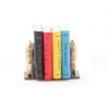 One-inch (1:12) Scale Dollhouse Miniature Bookends With 4 Books (CB096)