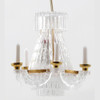 Hanging Crystalene Chandelier (MH612) unlit