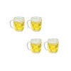 4 Filled Beer Mugs (AZG7542)