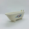 Dollhouse Miniature Bathtub on Legs (CLA01212)