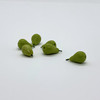 Dollhouse Miniature Pears, 6 pieces (RR459)