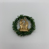 Dollhouse Miniature Wreath With Nativity (UFN1140)